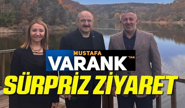 İL BAŞKANI YILDIRIM MUSTAFA VARANK'I AĞIRLADI