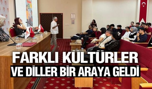 BŞEÜ'DE FARKLI KÜLTÜRLER BİR ARAYA GELDİ