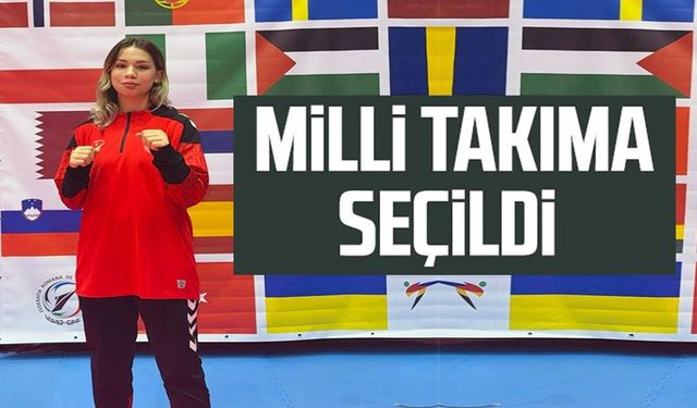 BİLECİKLİ SPORCU, MİLLİ TAKIMA SEÇİLDİ