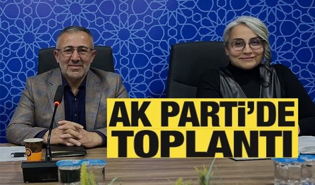 AK PARTİ BİLECİK İL YÖNETİM KURULU TOPLANTISI GERÇEKLEŞTİRİLDİ