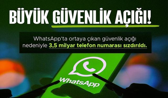 BÜYÜK GÜVENLİK AÇIĞI