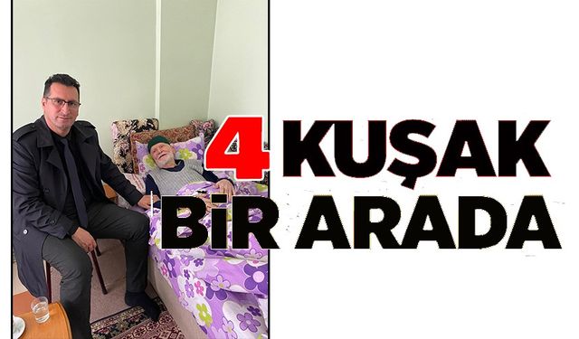 BİLECİK'TE 4 KUŞAK BİR ARADA