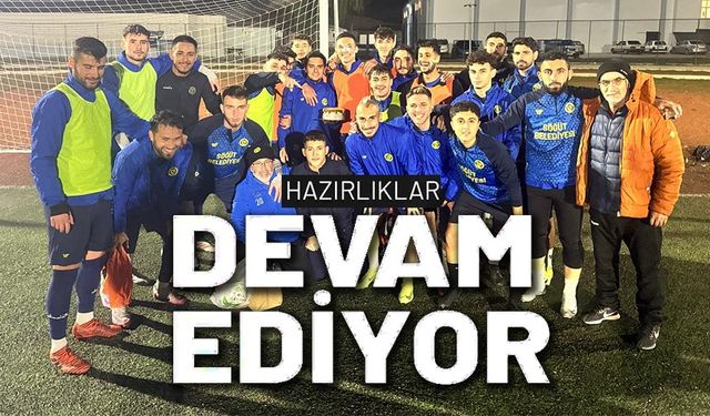 SÖĞÜTSPOR ZORLU MAÇIN HAZIRLIKLARINA DEVAM EDİYOR