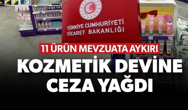 ÜNLÜ KOZMETİK DEVİ İÇİN DÜĞMEYE BASILDI