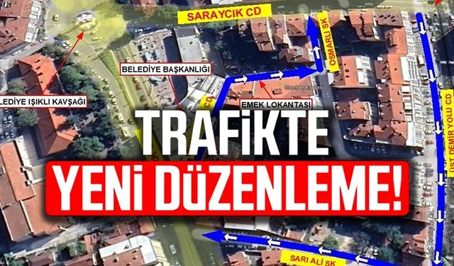 BİLECİK TRAFİĞİNDE YENİ DÜZENLEME