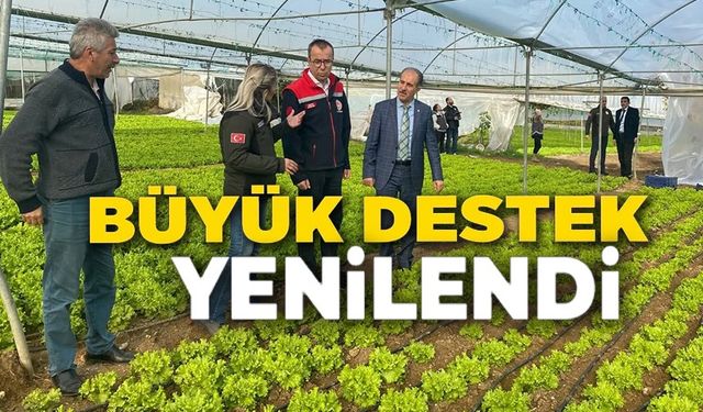 BİLECİK'TE 52 ÇİFTÇİNİN SERASI YENİLENDİ