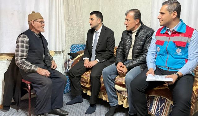 KAYMAKAM KILIÇ VATANDAŞLARIN KAPISINI TEK TEK ÇALDI