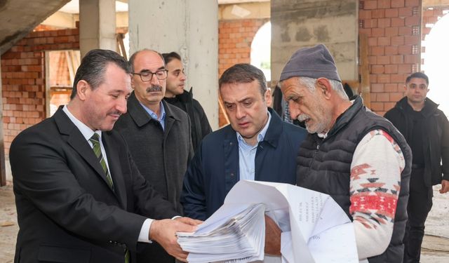 BİLECİK VALİSİ SÖZER'DEN KUBA CAMİİ İNCELEMESİ