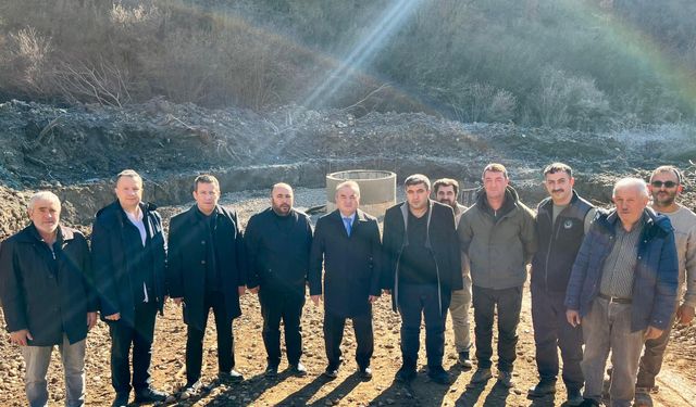 KÖY YATIRIMLARI YERİNDE İNCELENDİ