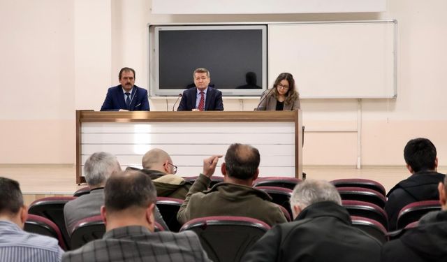 DEVAMSIZLIKLA MÜCADELE TOPLANTISI GERÇEKLEŞTİRİLDİ