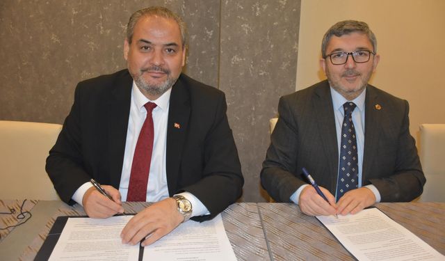 2 ÜNİVERSİTE ARASINDA İŞ BİRLİĞİ PROTOKOLÜ İMZALANDI