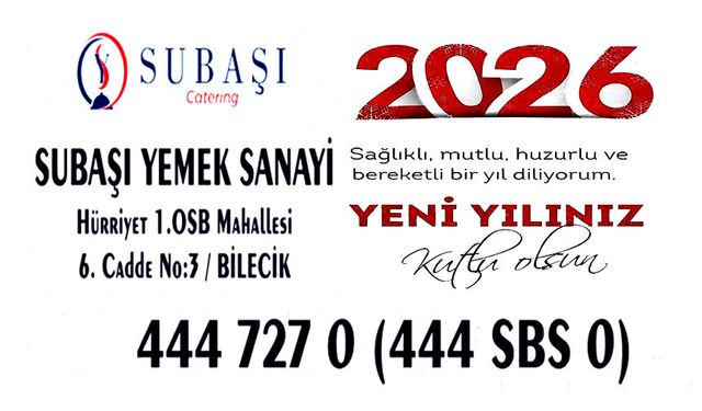 SUBAŞI YEMEK SANAYİ 2026 SAĞLIK, HUZUR VE MUTLULUK GETİRSİN