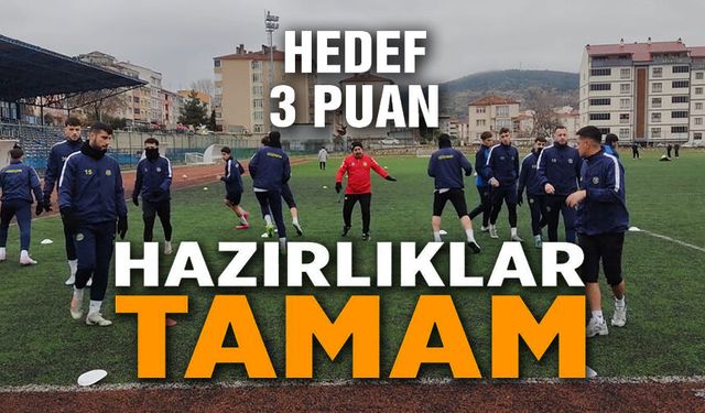 SÖĞÜTSPOR ZORLU MAÇIN HAZIRLIKLARI TAMAMLADI