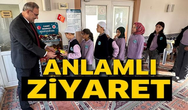 "CAMİ MARKET PROJESİ"NE ANLAMLI ZİYARET