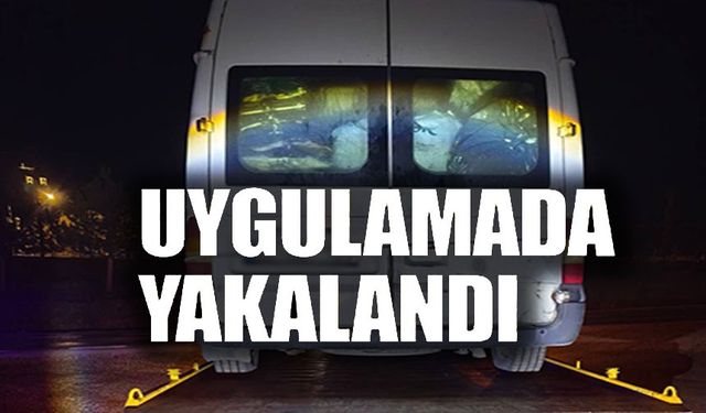 TRAFİK KONTROLÜNDE YAKALAMASI OLAN ARAÇ OTOPARKA ÇEKİLDİ