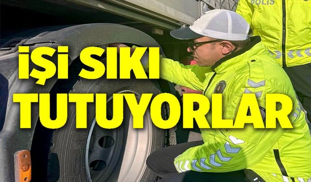 BİLECİK TRAFİĞİNDE KIŞ LASTİĞİ DENETİMİ