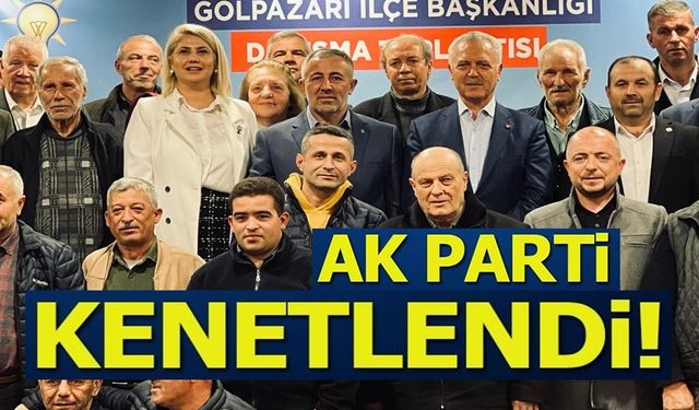 AK PARTİ'NİN GÖLPAZARI ÇIKARMASI BÜYÜK İLGİ GÖRDÜ