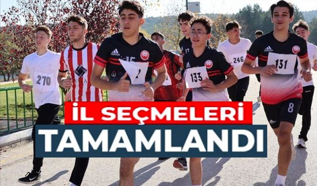 KROS İL SEÇMELERİ TAMAMLANDI