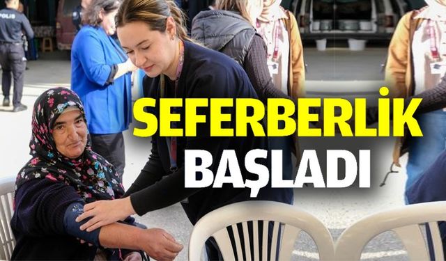 İNHİSAR'DA SAĞLIK SEFERBERLİĞİ