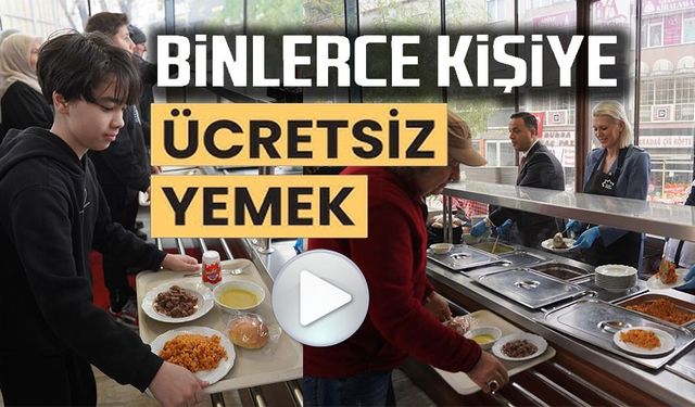 ŞEHİT İLHAN ONGAN'IN ANISINA BİNLERCE KİŞİYE ÜCRETSİZ YEMEK DAĞITILDI