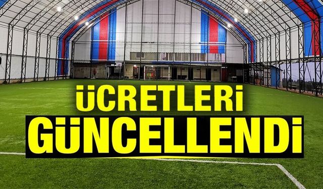 HALI SAHA ÜCRETLERİ GÜNCELLENDİ