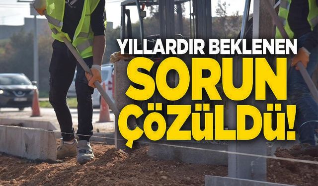 YILLARDIR BEKLENEN KALDIRIM ÇALIŞMASI TAMAMLANDI