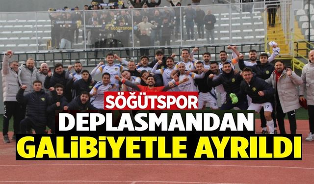 SÖĞÜTSPOR ZORLU MAÇI KAZANMASINI BİLDİ