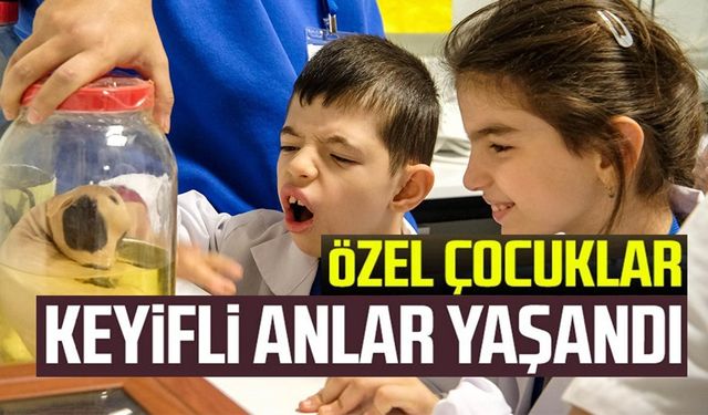ÖZEL EĞİTİM ÖĞRENCİLERİ BŞEÜ' DE BİLİMLE BULUŞTU