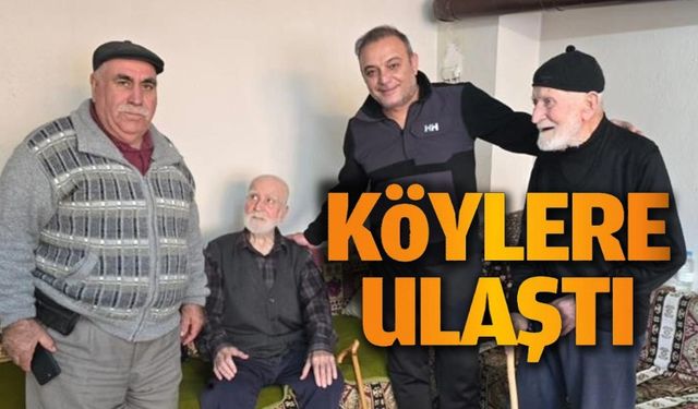 MOBİL SAĞLIK HİZMETİ KÖYLERE ULAŞTI