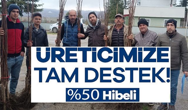 "MEYVECİLİĞİ GELİŞTİRME" PROJESİ PAZARYERİ'NDE HAYATA GEÇTİ