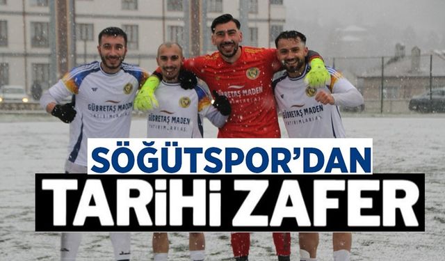 SÖĞÜTSPOR KENDİ EVİNDE KAZANMASI BİLDİ