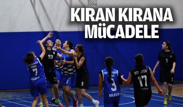 YILDIZ KIZ BASKETBOL MÜSABAKALARI BİLECİK'TE SÜRÜYOR