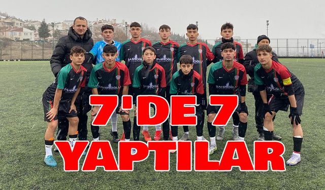 7'DE 7 YAPAN OSMANELİSPOR LİDERLİĞİNİ SÜRDÜRDÜ