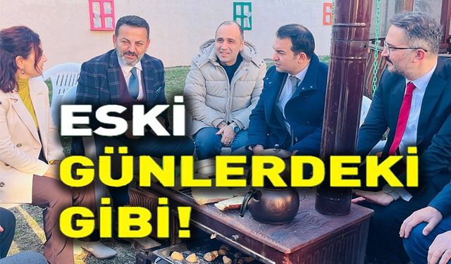 HUZUREVİNDE 'SALÇALI EKMEK' ETKİNLİĞİ