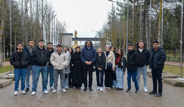 MYO ÖĞRENCİLERİ BŞEÜ MERKEZ KAMPÜSÜ GEZDİ