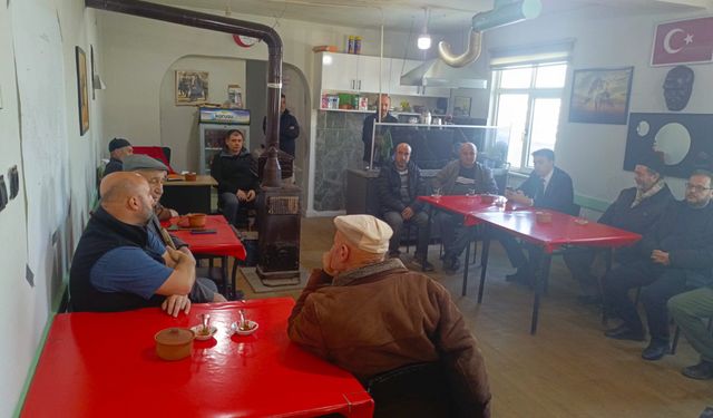 KAYMAKAM KARA'DAN GÜMÜŞDERE KÖYÜ'NE ZİYARET