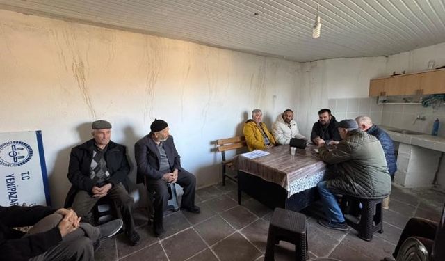 ÜRETİCİLERE TARIMSAL BİLGİLENDİRME TOPLANTISI