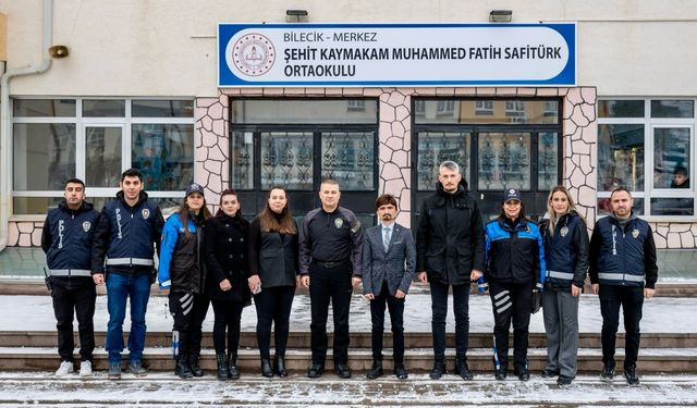 EMNİYETTEN OKUL GÜVENLİĞİ BULUŞMASI