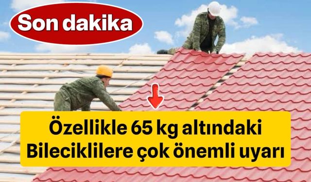 Bilecik’liler dikkat geliyor