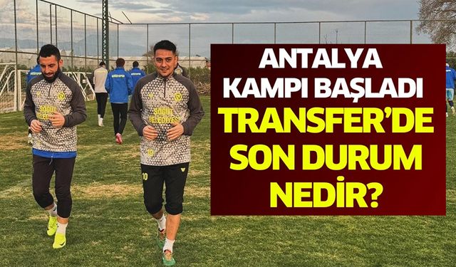 SÖĞÜTSPOR'UN ANTALYA KAMPI BAŞLADI