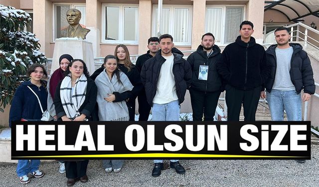 BŞEÜ GENÇLİK VE İNOVASYON KULÜBÜ'NDEN HUZUREVİ ZİYARETİ
