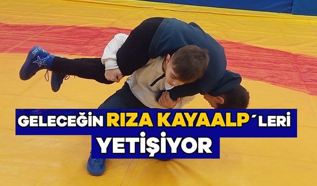 GÜREŞ ANTRENMANLARI SÜRÜYOR