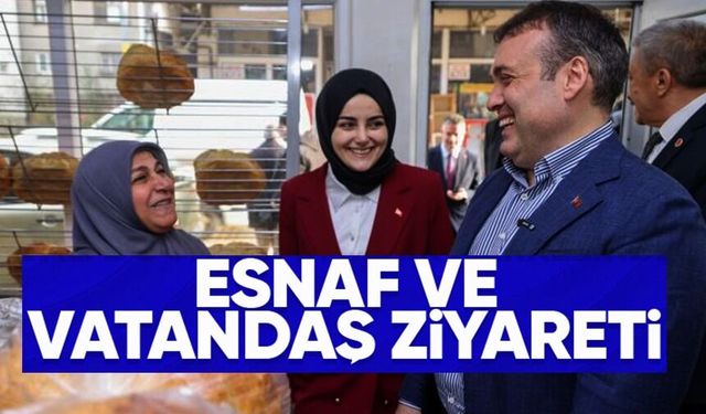 VALİ SÖZER GÖLPAZARI'NDA ESNAF VE VATANDAŞI DİNLEDİ