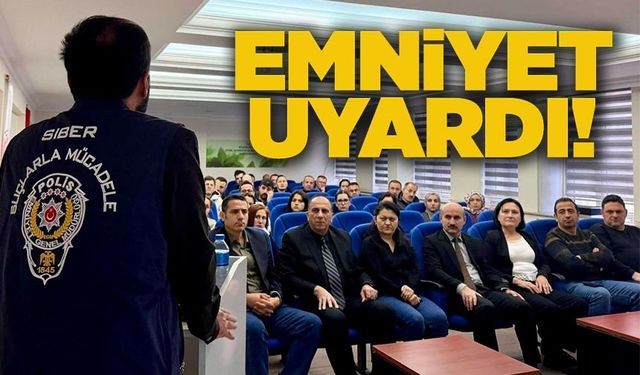 SİBER SUÇLARA KARŞI FARKINDALIK ÇALIŞMASI