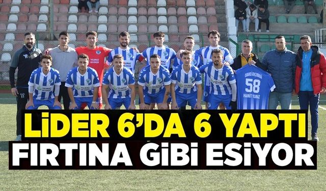 OSMANELİ GENÇLERBİRLİĞİ SPOR LİGDE FIRTINA GİBİ ESİYOR