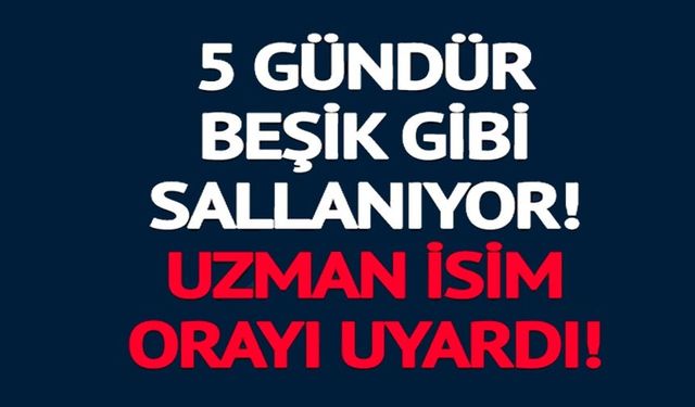 PROF. DR. SÖZBİLİR'DEN 6,7 BÜYÜKLÜĞÜNDE DEPREM UYARISI!