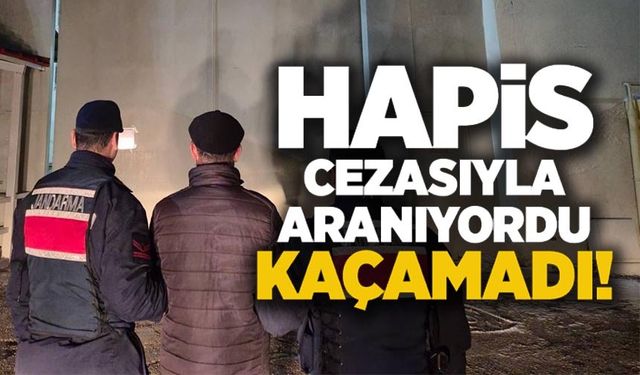 YOL KONTROLÜNDE ARANAN ŞAHIS YAKALANDI