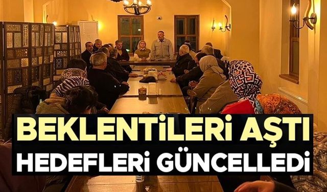 AK PARTİ GÖLPAZARI TEŞKİLATI ÜYE HEDEFİNİ AŞTI
