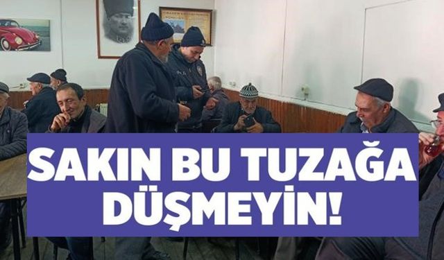 EMNİYETTEN VATANDAŞA HEM KONTROL HEM UYARI