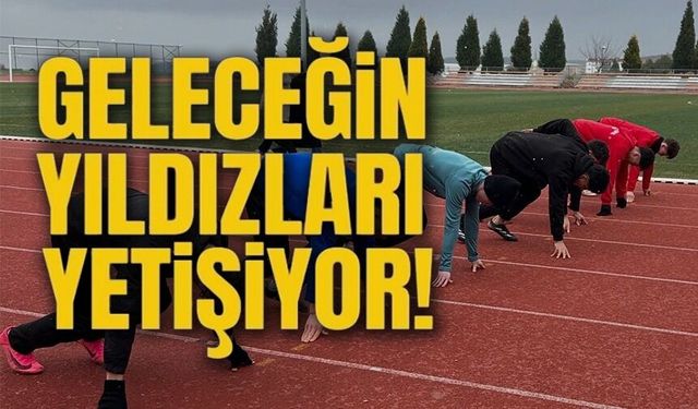 ATLETİZM ANTRENMANLARI SÜRÜYOR